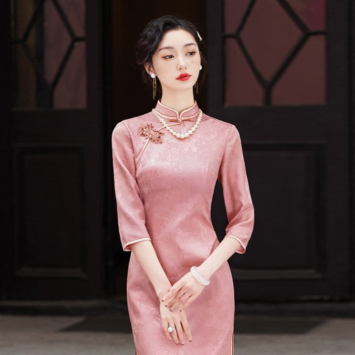 Pink Qipao & Cheongsam | Buy Pink Chinese Dresses Pink Qipao & Cheongsam | Buy Pink Chinese Dresses