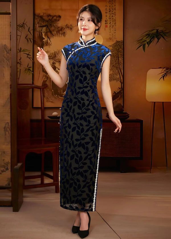 princess polly baby blue dress Blue Cheongsam & Qipao