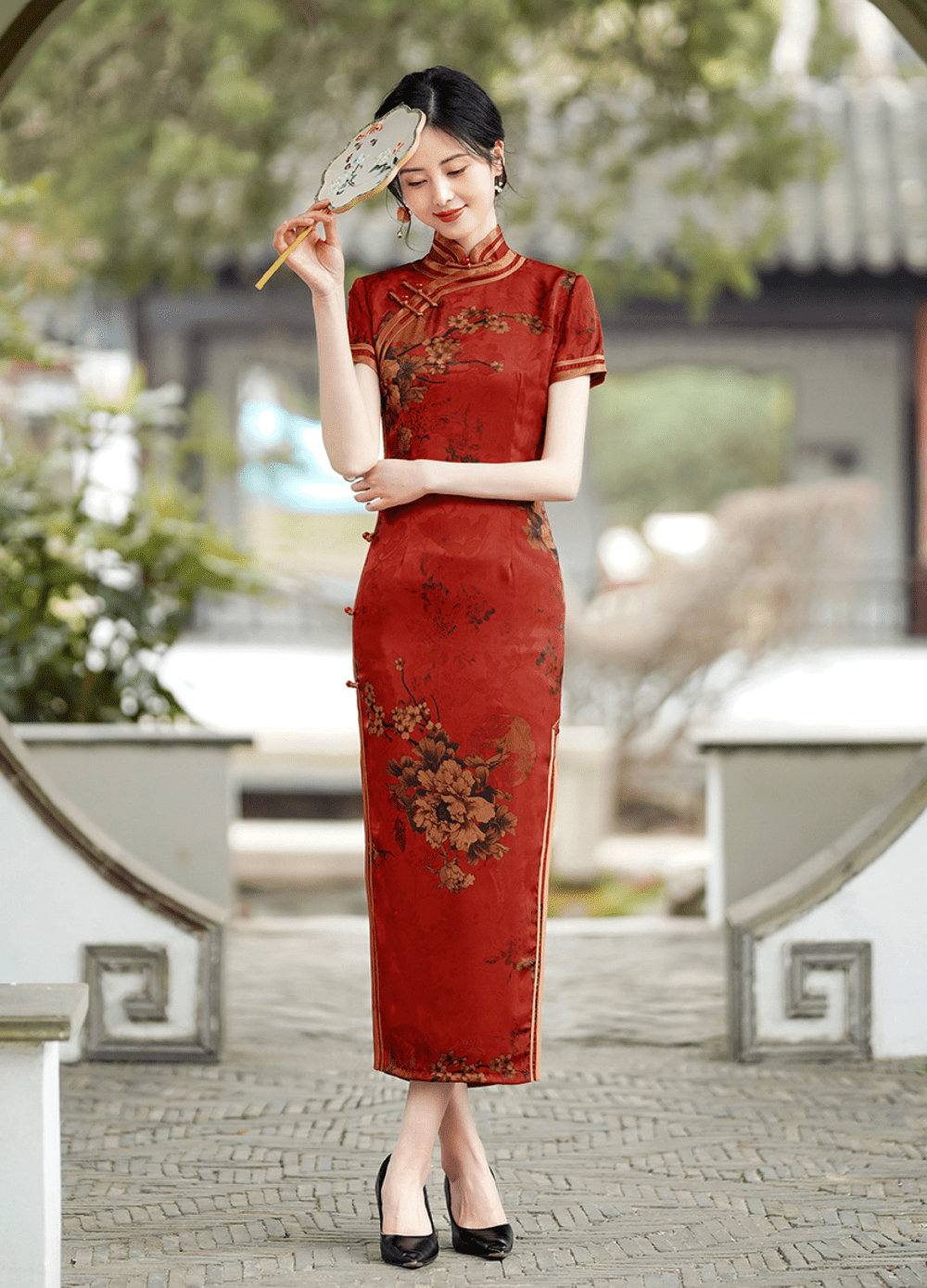 Satin Qipao & Cheongsam | Shop Chinese Satin Dresses