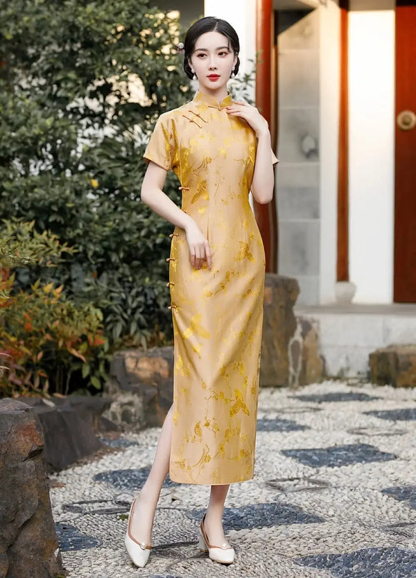 Silk Qipao & Cheongsam Dresses
