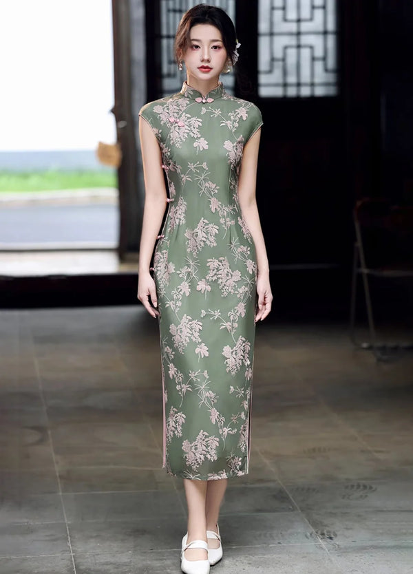 Green Qipao & Cheongsam | Shop Green Chinese Dresses Green Qipao & Cheongsam | Shop Green Chinese Dresses