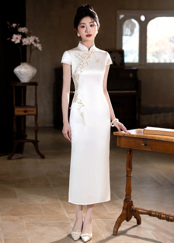 fitted lace wedding dress Amazon.com: Womens Chinese Dress